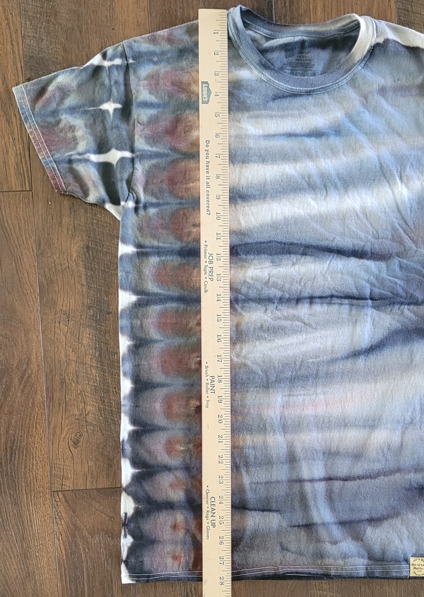 Rock Face Flow Tie-Dye T-Shirt – Adult, Unisex, Size M