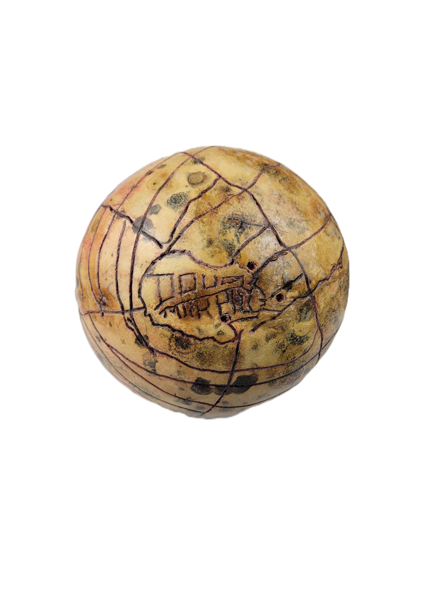 Wood Burn and Watercolor Gourd Birdhouse