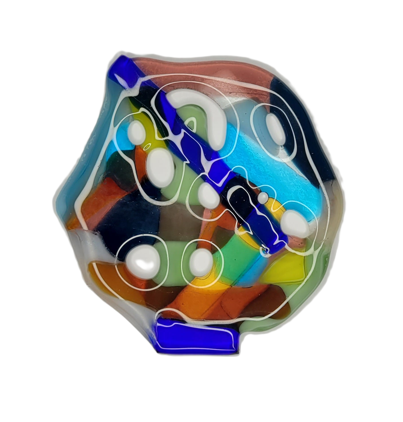 Colorful suncatcher on a white background