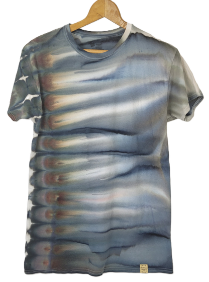 Rock Face Flow Tie-Dye T-Shirt – Adult, Unisex, Size M - Re-Used Relics