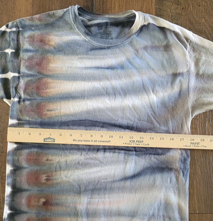 Rock Face Flow Tie-Dye T-Shirt – Adult, Unisex, Size M - Re-Used Relics