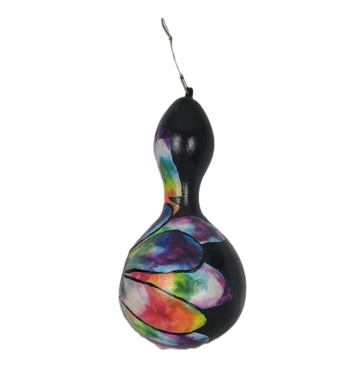 Tie-Dye Gourd Birdhouse