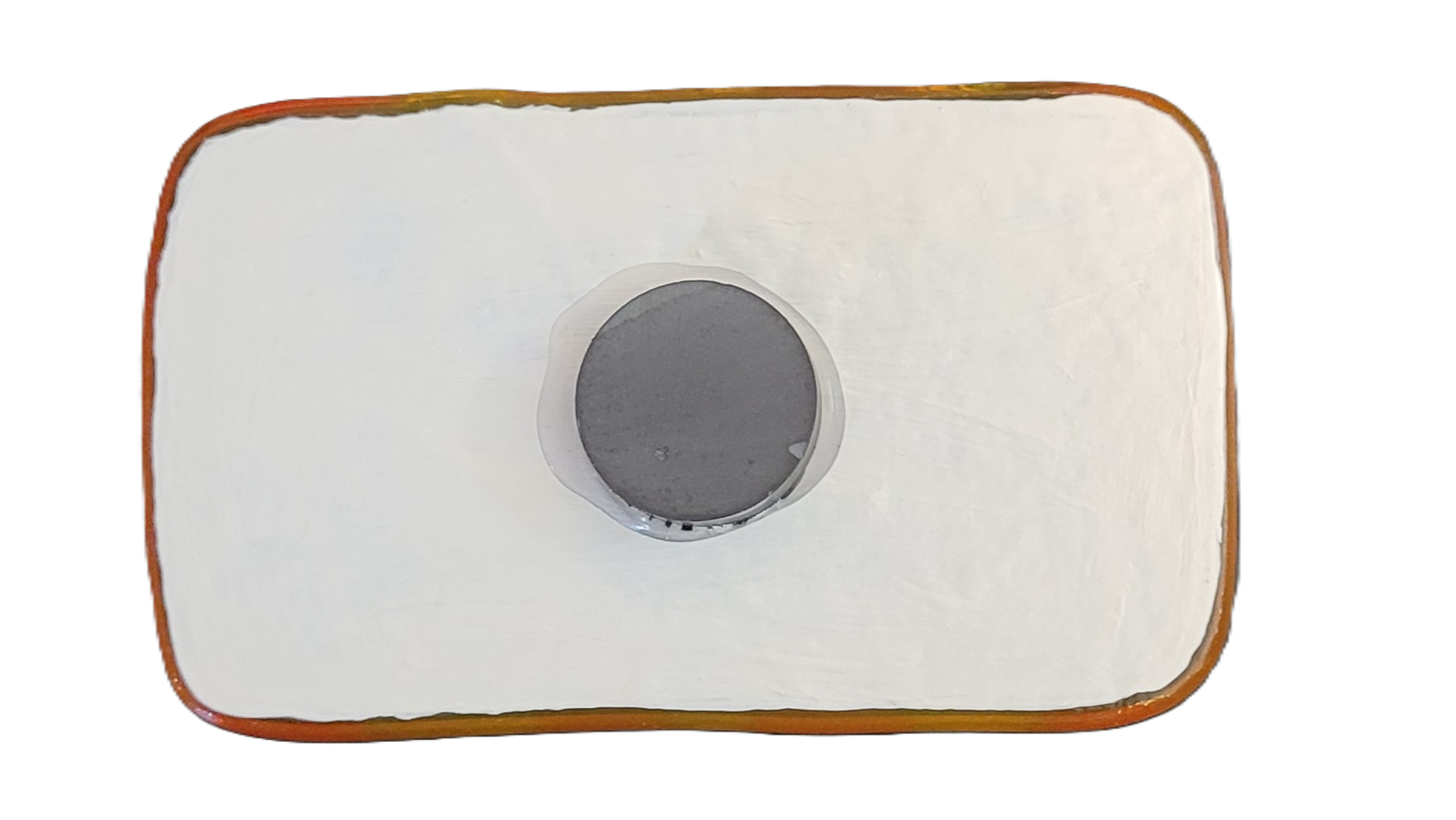 Solar Stripe Rectangle Refrigerator Magnet