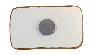 Solar Stripe Rectangle Refrigerator Magnet
