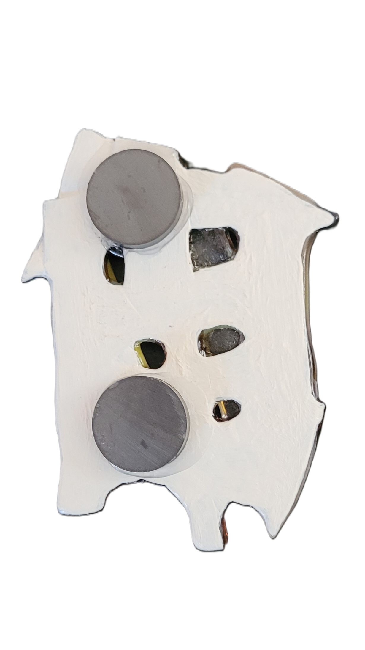 Abstract Autumn Shack Refrigerator Magnet