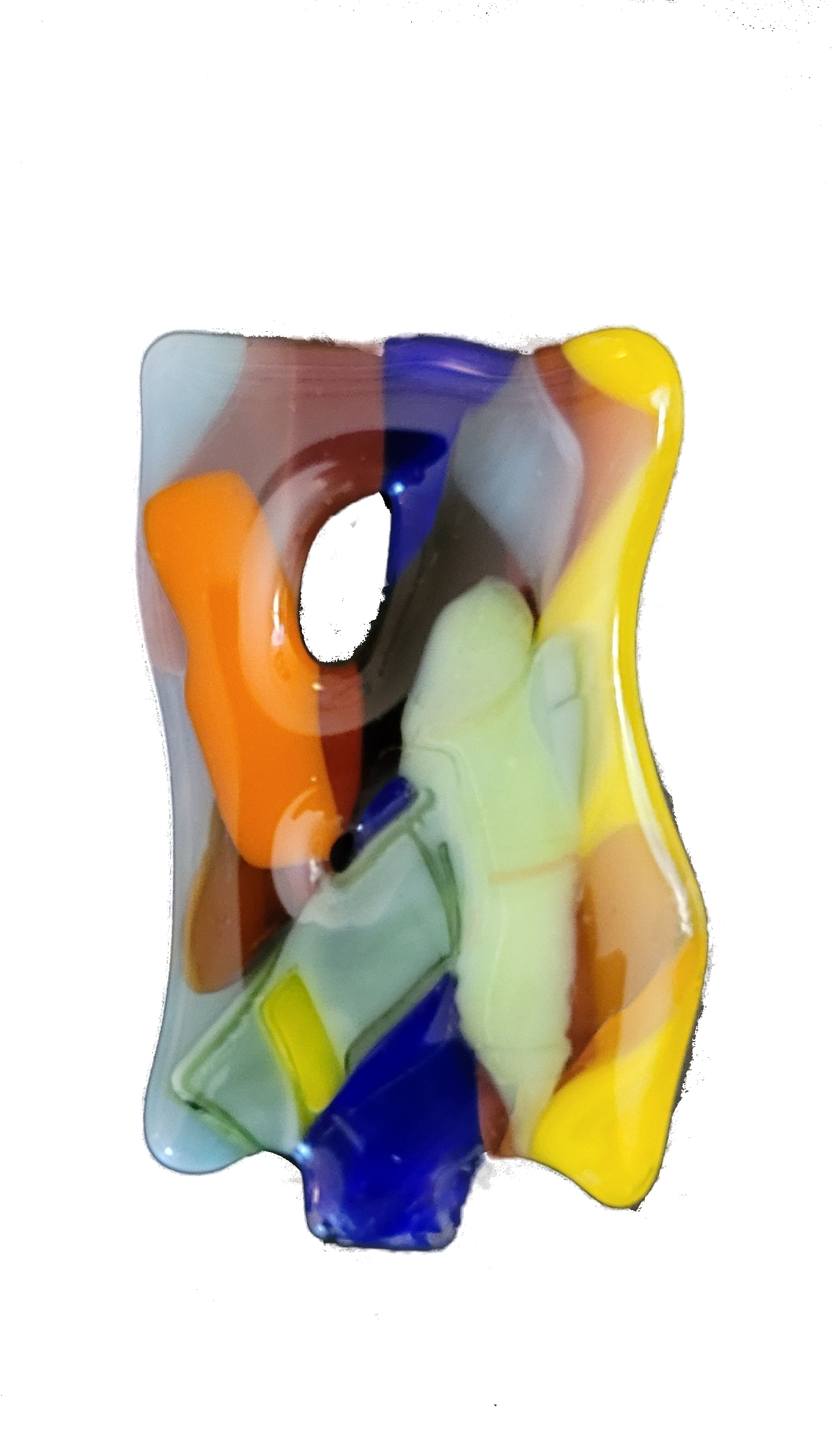 Mosaic Wave Refrigerator Magnet