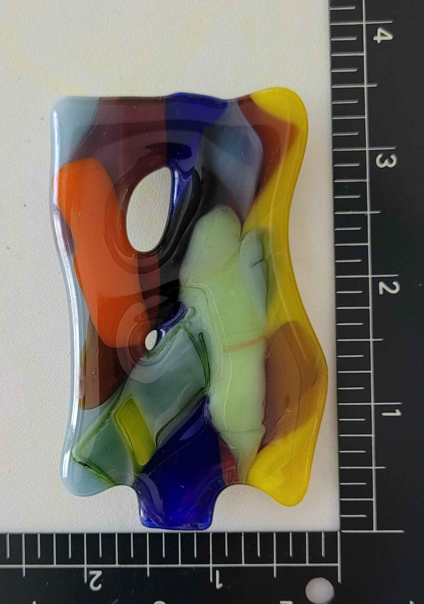 Mosaic Wave Refrigerator Magnet
