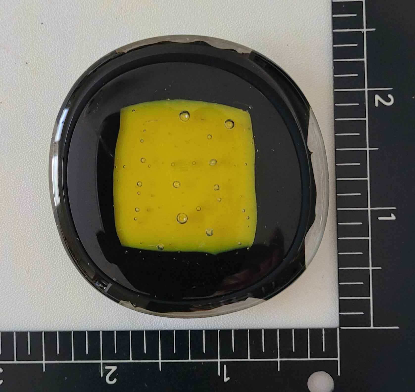 Lemon Drop Circle Refrigerator Magnet