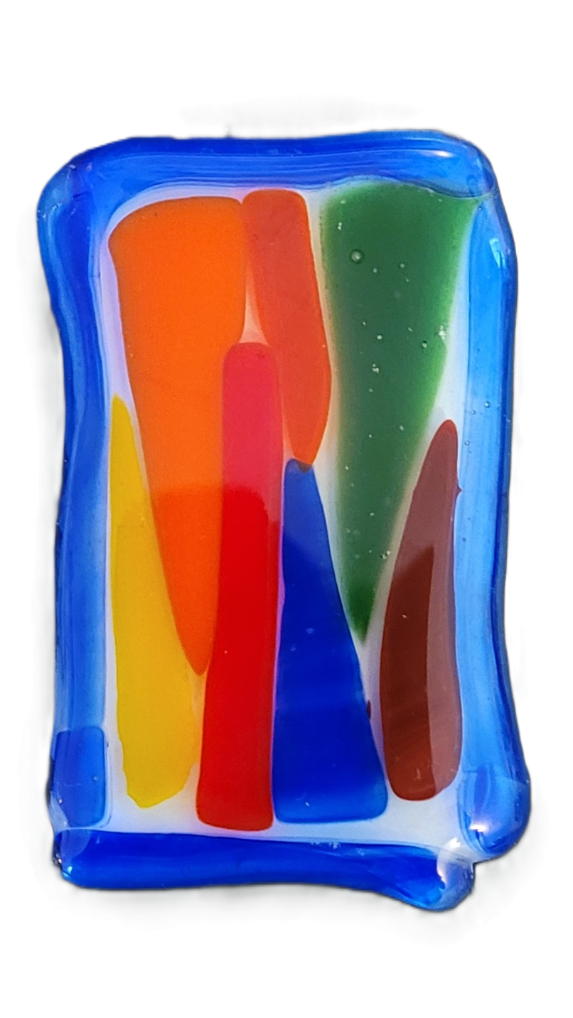 Primary Palette Rectangle Refrigerator Magnet