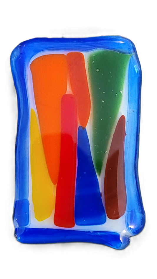 Primary Palette Rectangle Refrigerator Magnet