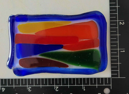 Primary Palette Rectangle Refrigerator Magnet