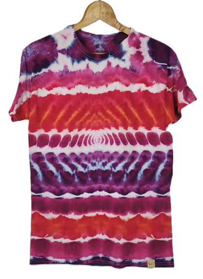 Radiant Rhythm Tie-Dye T-Shirt – Adult, Unisex, Size M - Re-Used Relics