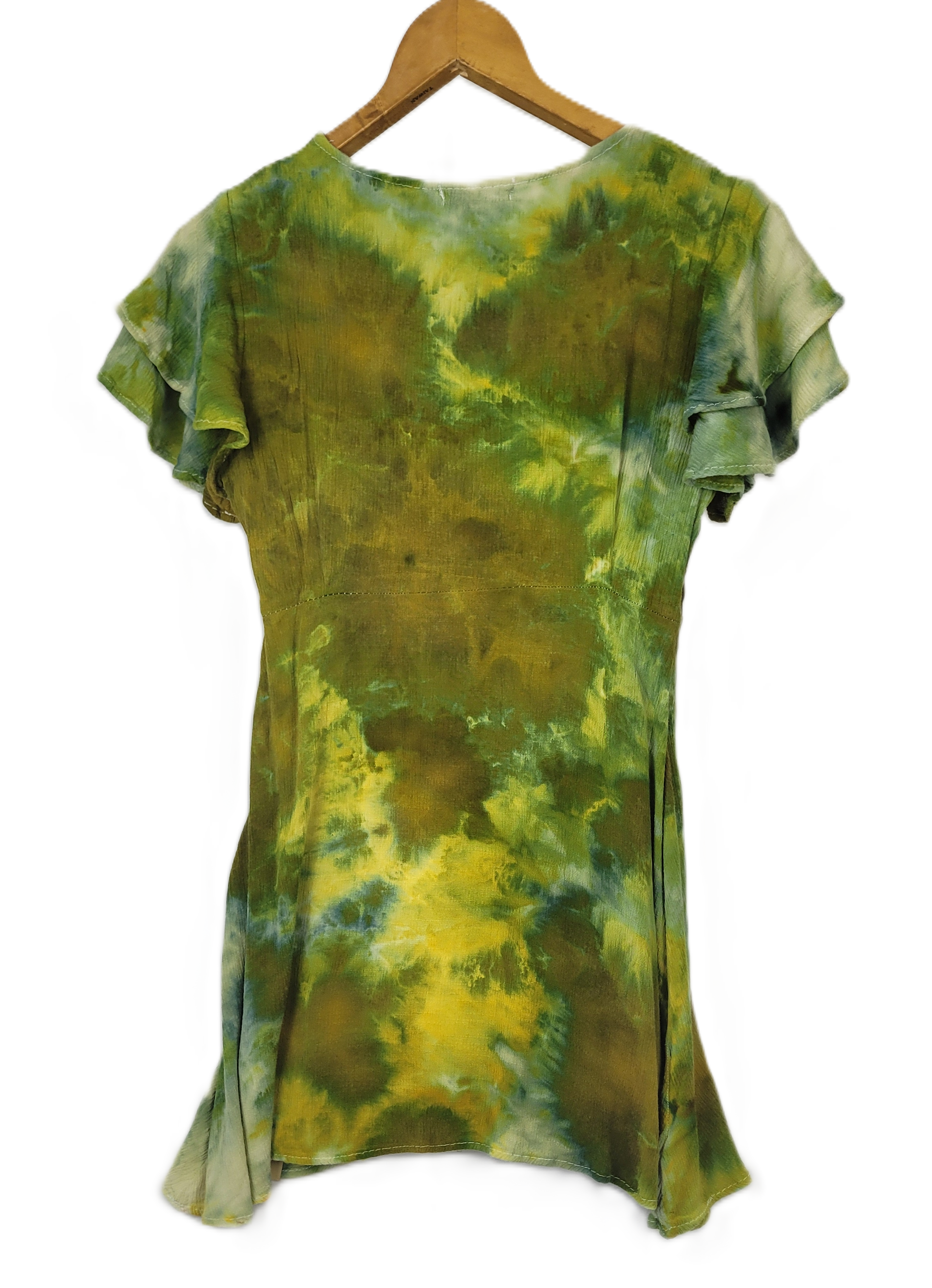 Gilded Grove Upcycled Rayon Dress - Adult, Ladies, Size S