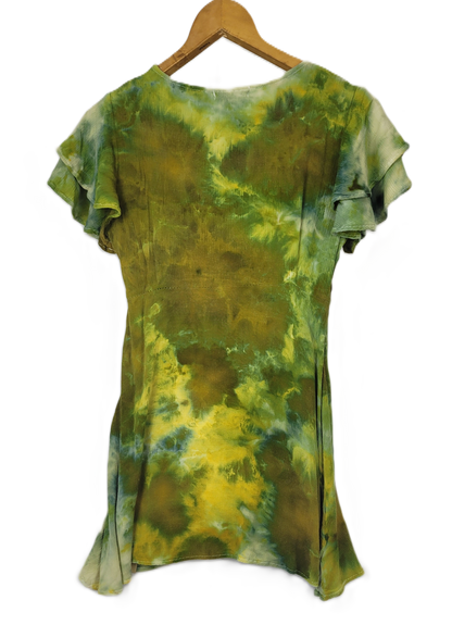 Gilded Grove Upcycled Rayon Dress - Adult, Ladies, Size S