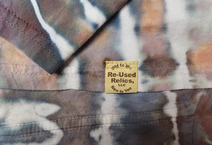 Linear Stone Tie-Dye T-Shirt - Adult, Unisex - Re-Used Relics