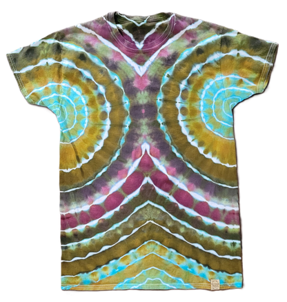 Chrysalis Mirage Tie-Dye T-Shirt – Adult, Unisex, Size M - Re-Used Relics