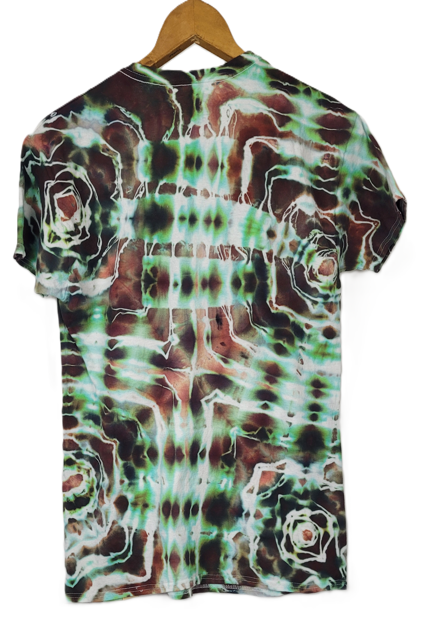 Neon Geode Tie-Dye T-Shirt – Adult, Unisex, Size M