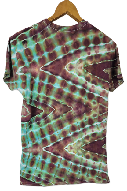 Primal Rhythm ZigZag Tie-Dye T-Shirt – Adult, Unisex, Size M - Re-Used Relics