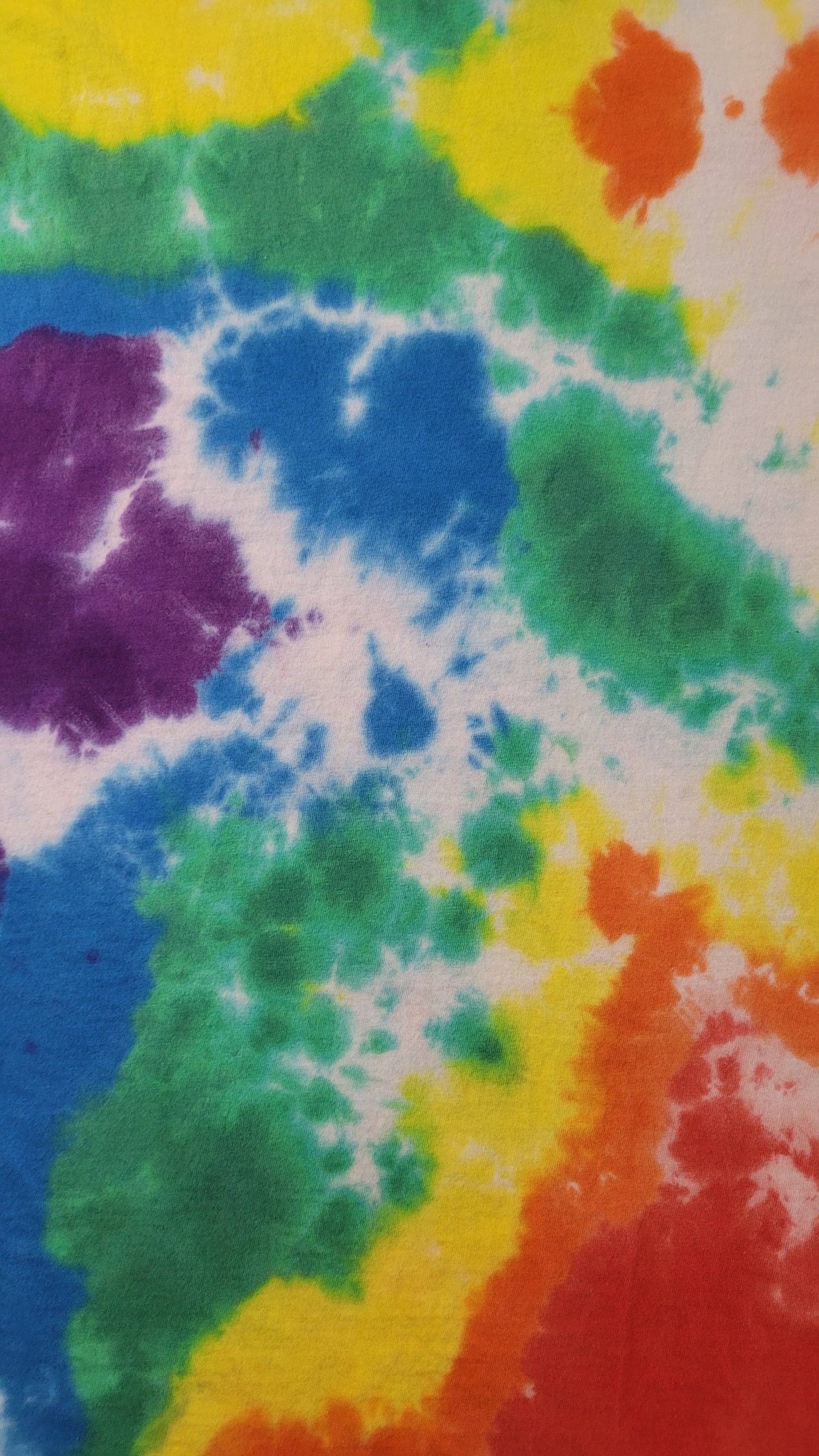 Technicolor Dreamscape  Tie-Dye T-Shirt - Adult, Unisex, Size M - Re-Used Relics