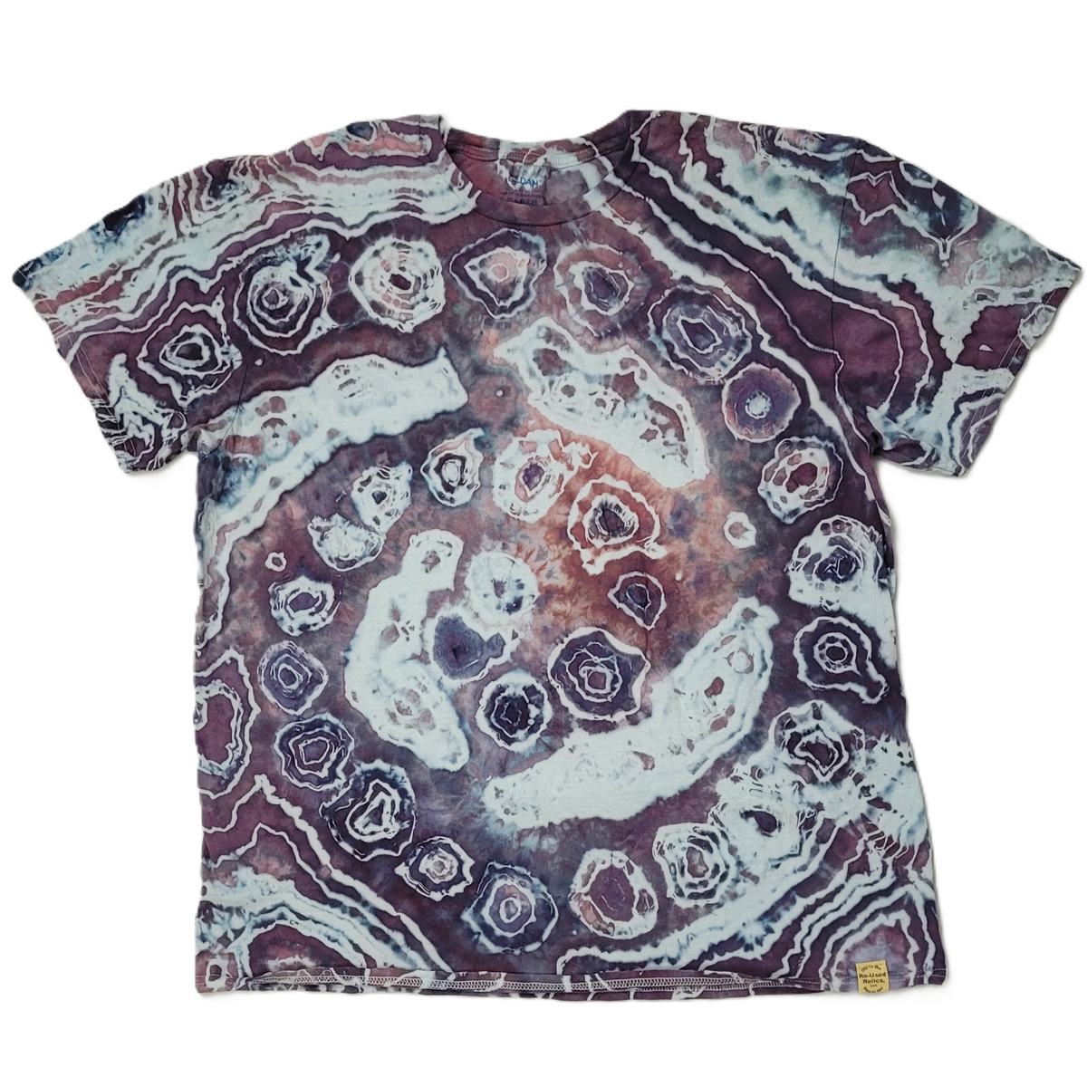Geode Swirl Tie-Dye T-Shirt - Adult, Unisex, Size XL