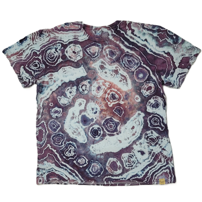 Geode Swirl Tie-Dye T-Shirt - Adult, Unisex, Size XL