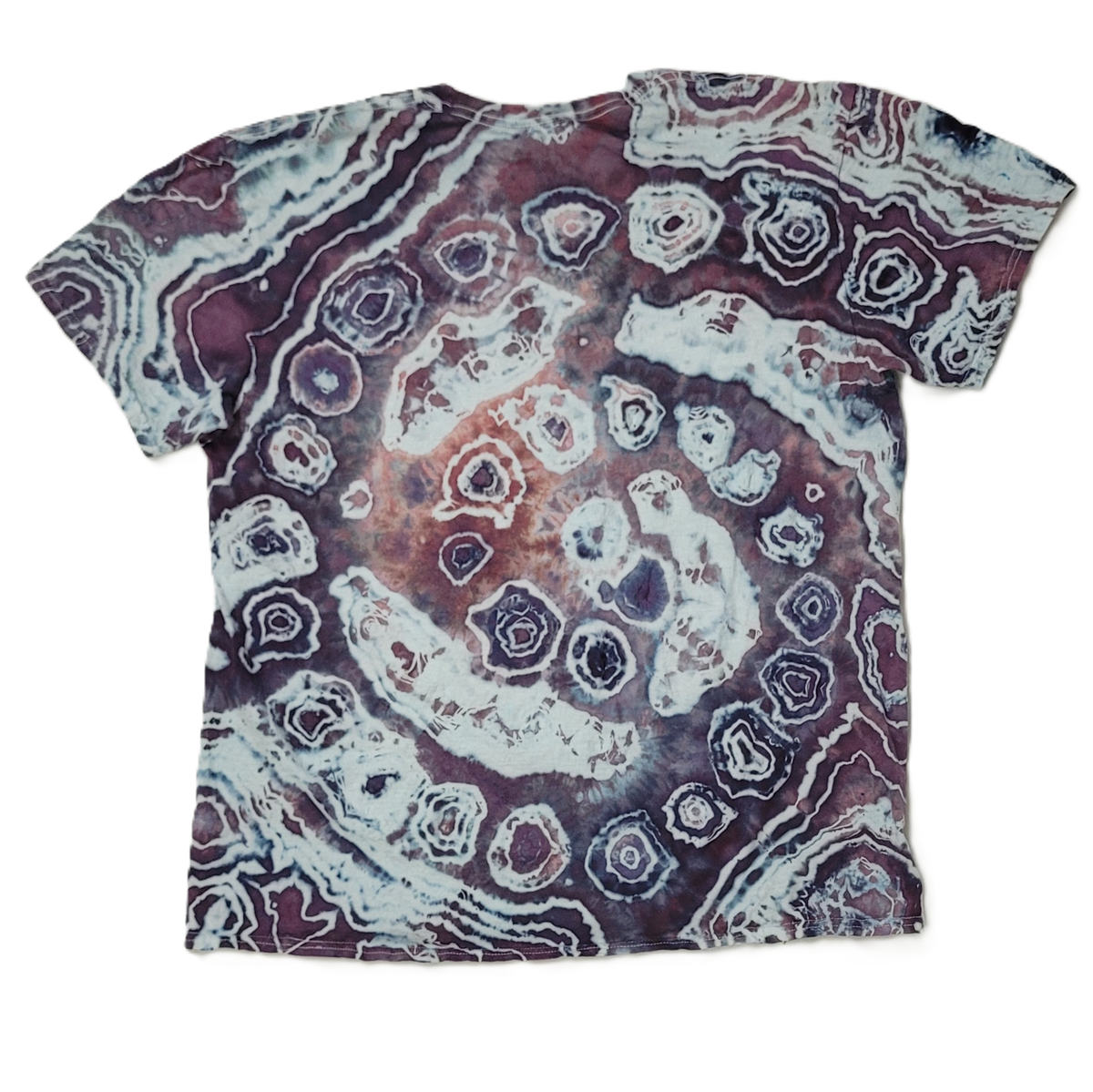 Geode Swirl Tie-Dye T-Shirt - Adult, Unisex, Size XL