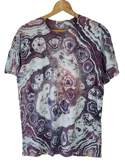 Geode Swirl Tie-Dye T-Shirt - Adult, Unisex, Size XL