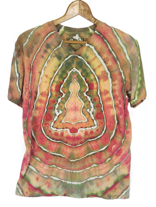 Sacred Pine Upcycled Tie-Dye T-Shirt - Adult, Unisex, Size M