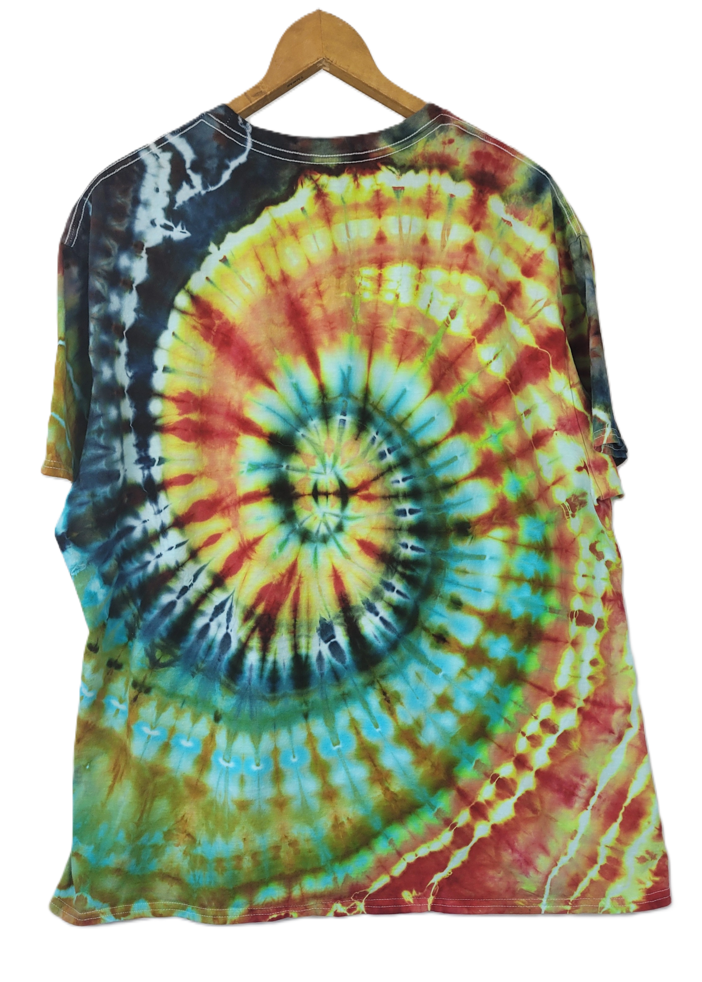 Afterglow Helix Tie-Dye T-Shirt – Adult, Unisex, Size XXL