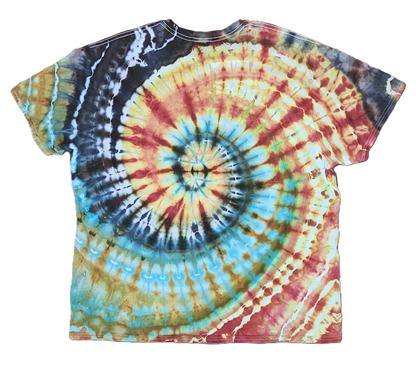Afterglow Helix Tie-Dye T-Shirt – Adult, Unisex, Size XXL