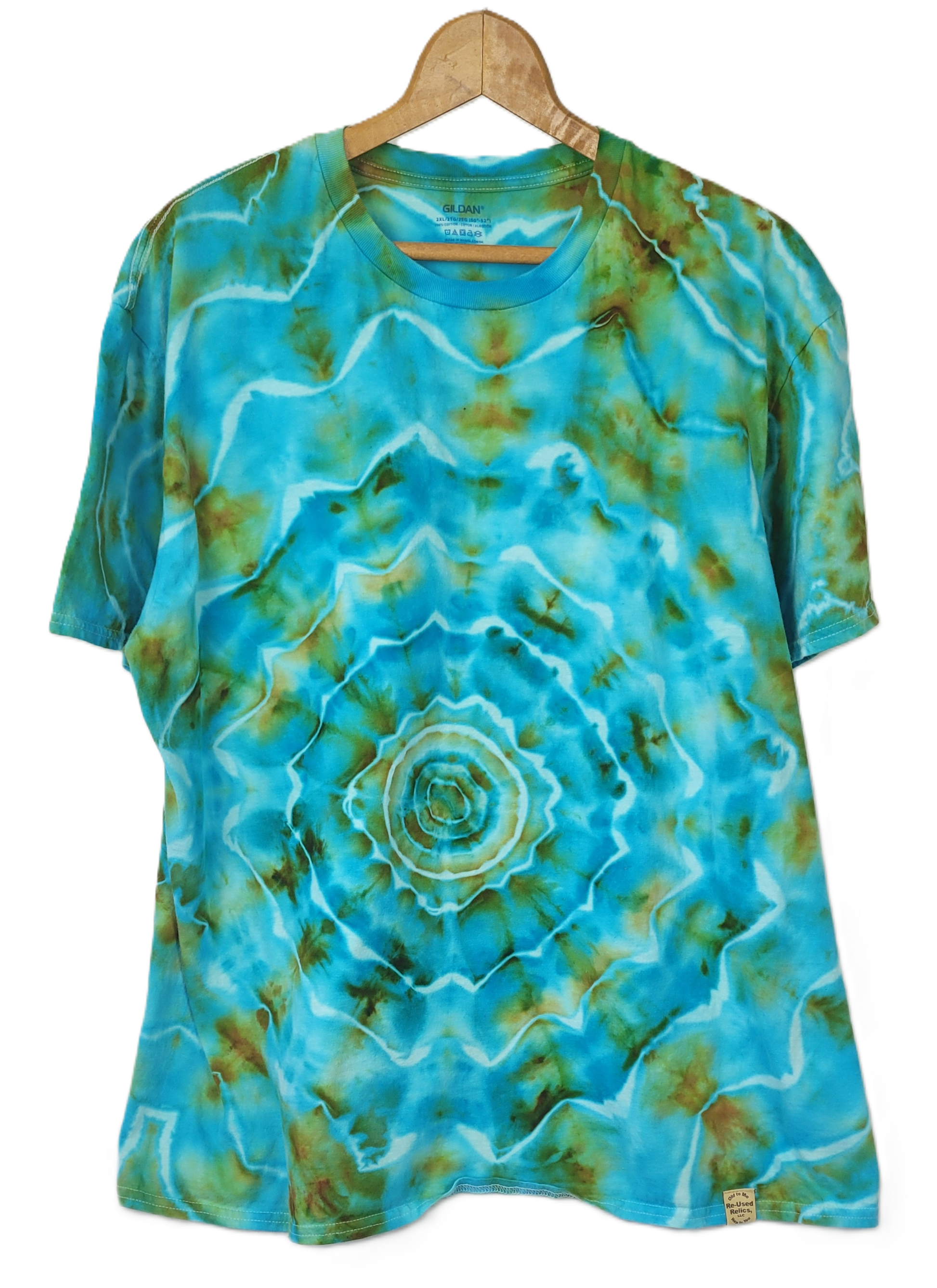 Cenote Crystal Tie-Dye T-Shirt – Adult, Unisex, Size XXL
