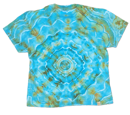 Cenote Crystal Tie-Dye T-Shirt – Adult, Unisex, Size XXL