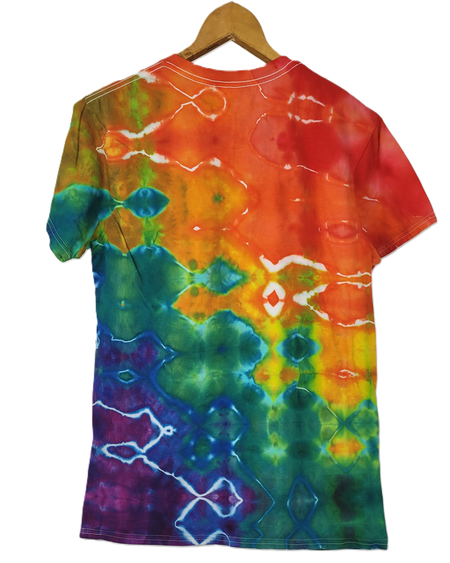 The Chromatic Glitch Tie-Dye T-Shirt – Adult, Unisex, Size M
