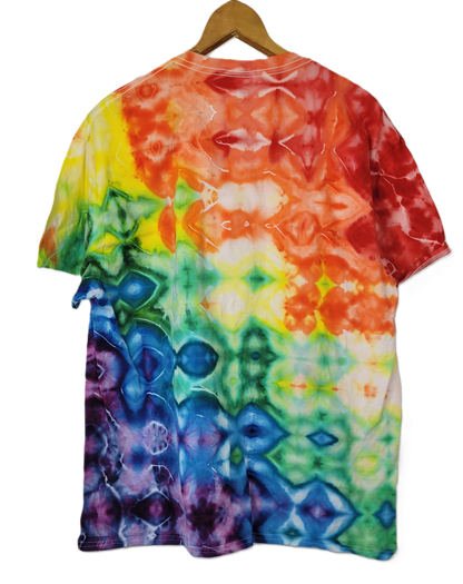The Spectrum Matrix Tie-Dye T-Shirt – Adult, Unisex, Size XXL