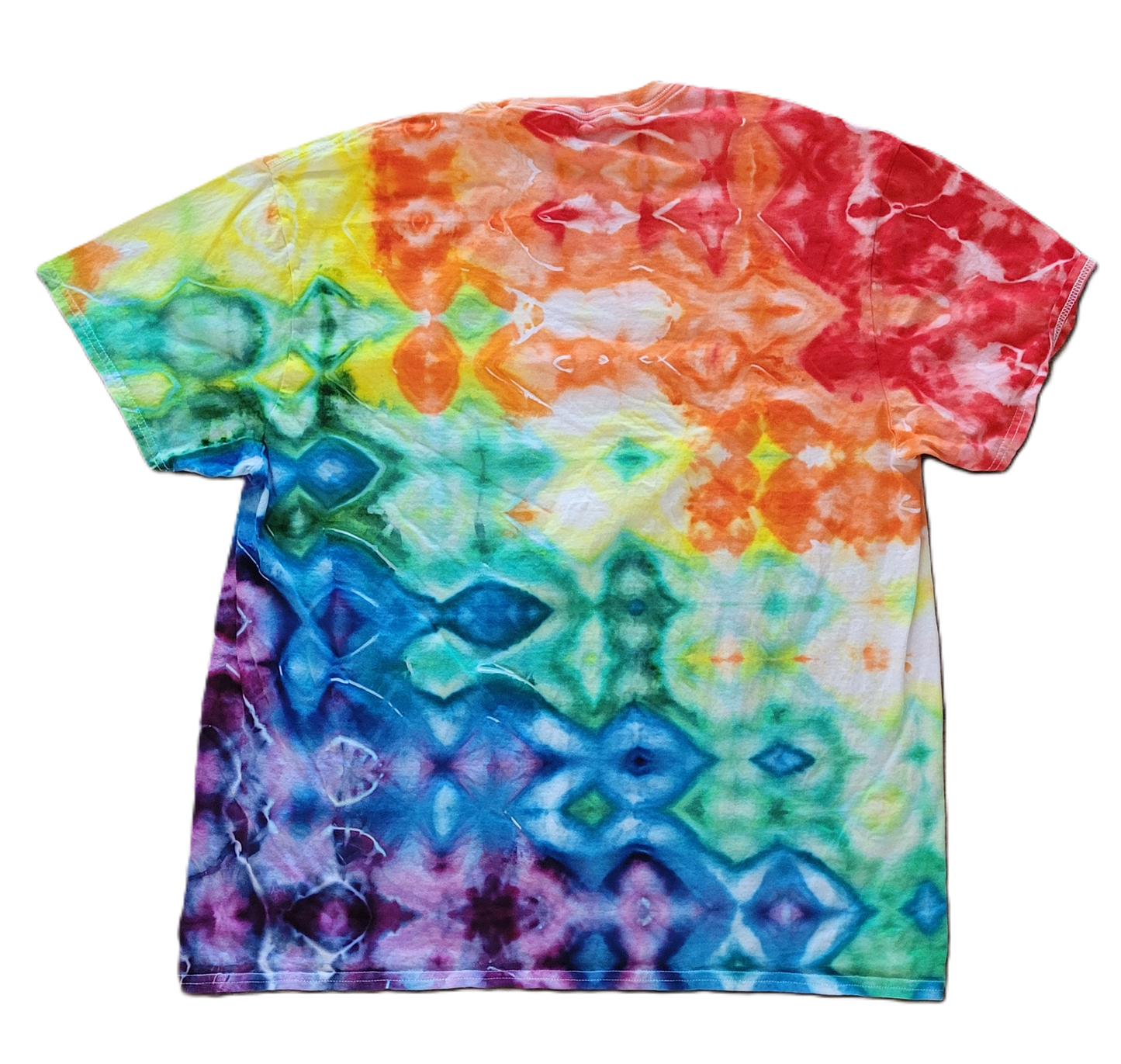 The Spectrum Matrix Tie-Dye T-Shirt – Adult, Unisex, Size XXL