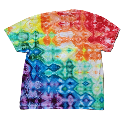 The Spectrum Matrix Tie-Dye T-Shirt – Adult, Unisex, Size XXL