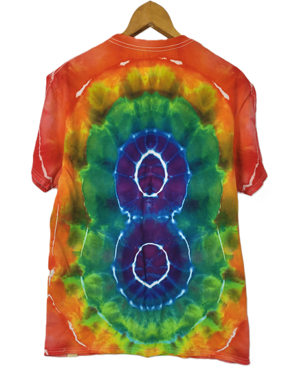 The Infinite Eight Tie-Dye T-Shirt – Adult, Unisex, Size L