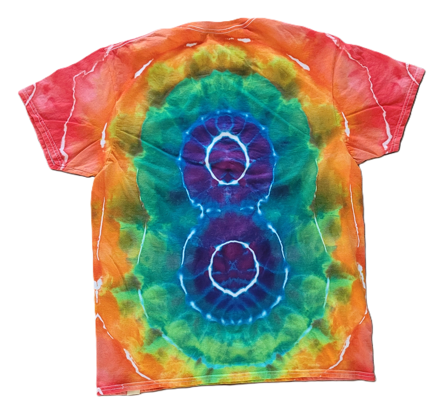 The Infinite Eight Tie-Dye T-Shirt – Adult, Unisex, Size L