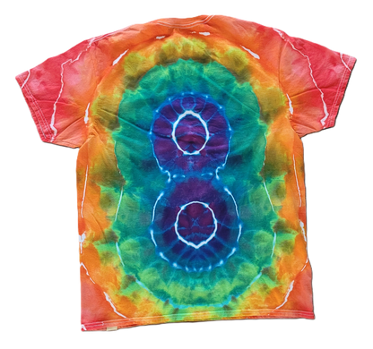 The Infinite Eight Tie-Dye T-Shirt – Adult, Unisex, Size L