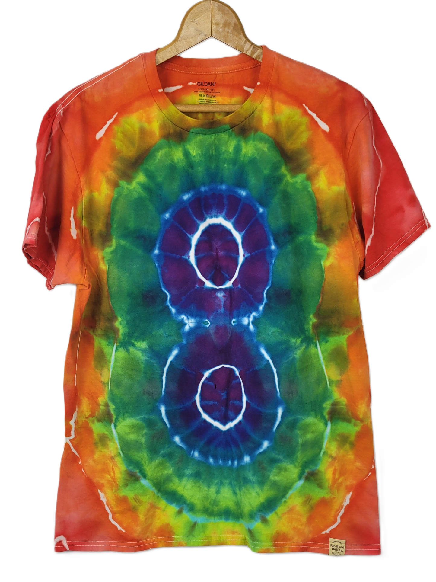 The Infinite Eight Tie-Dye T-Shirt – Adult, Unisex, Size L