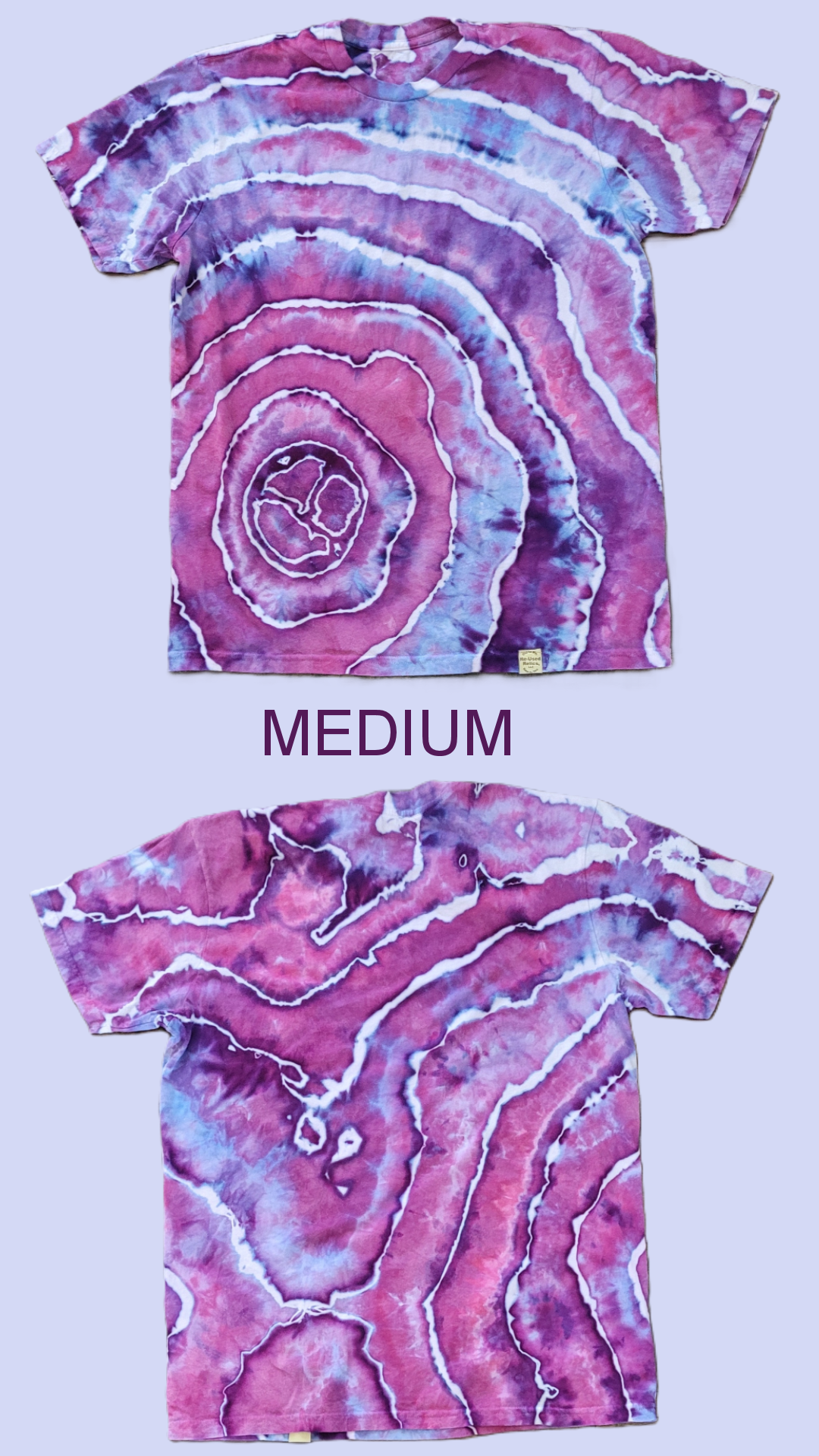 Amethyst Rings Tie-Dye T-Shirt - Unisex