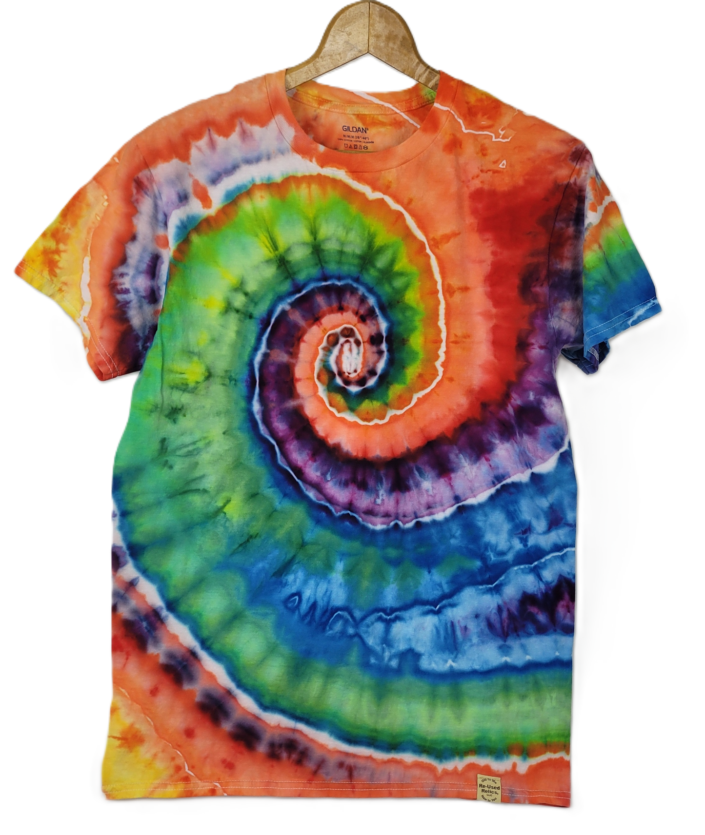 The Zenith Spiral Tie-Dye T-Shirt – Adult, Unisex, Size M