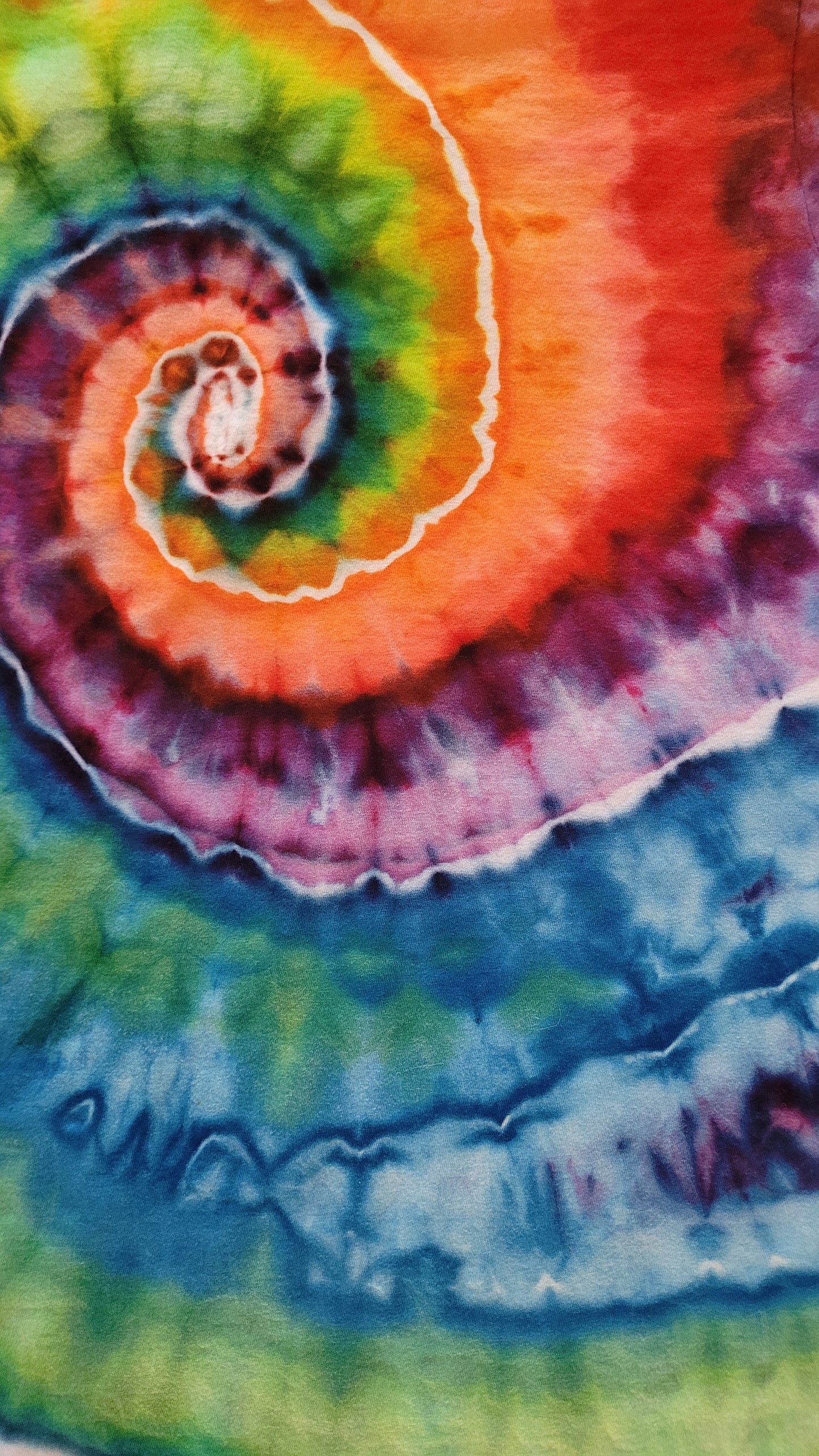 The Zenith Spiral Tie-Dye T-Shirt – Adult, Unisex, Size M