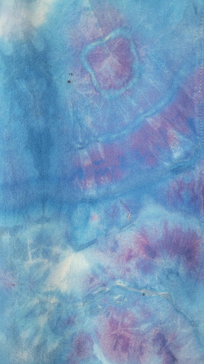 Midnight Geode Upcycled Button-Up Shirt - Adult, Men's, Size L
