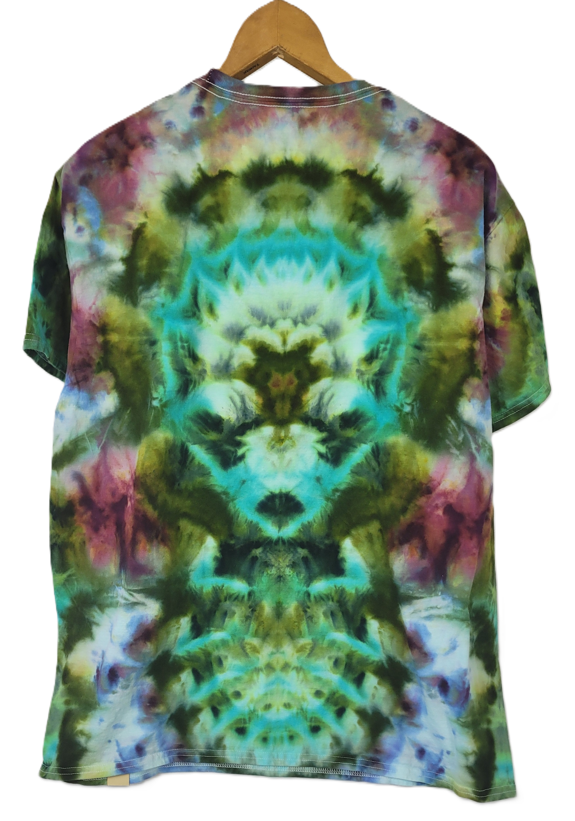 Mossy Glade Spirit Tie-Dye T-Shirt – Adult, Unisex, Size XL