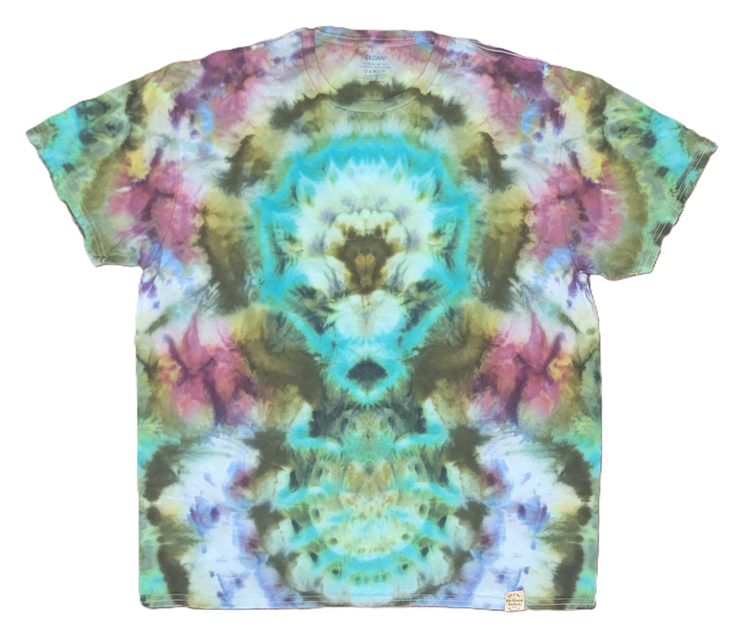 Mossy Glade Spirit Tie-Dye T-Shirt – Adult, Unisex, Size XL