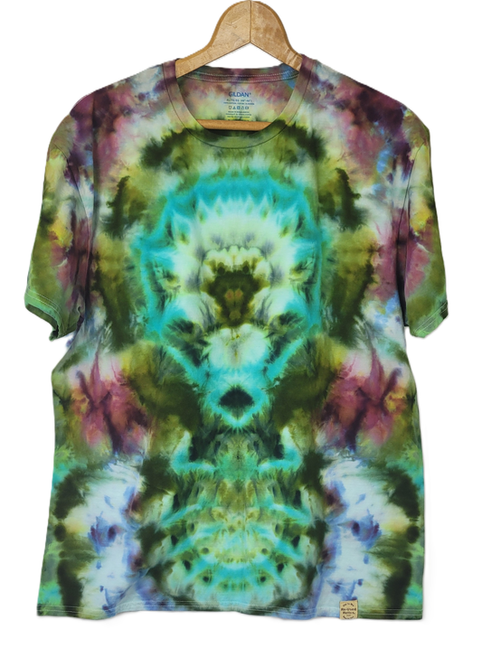 Mossy Glade Spirit Tie-Dye T-Shirt – Adult, Unisex, Size XL
