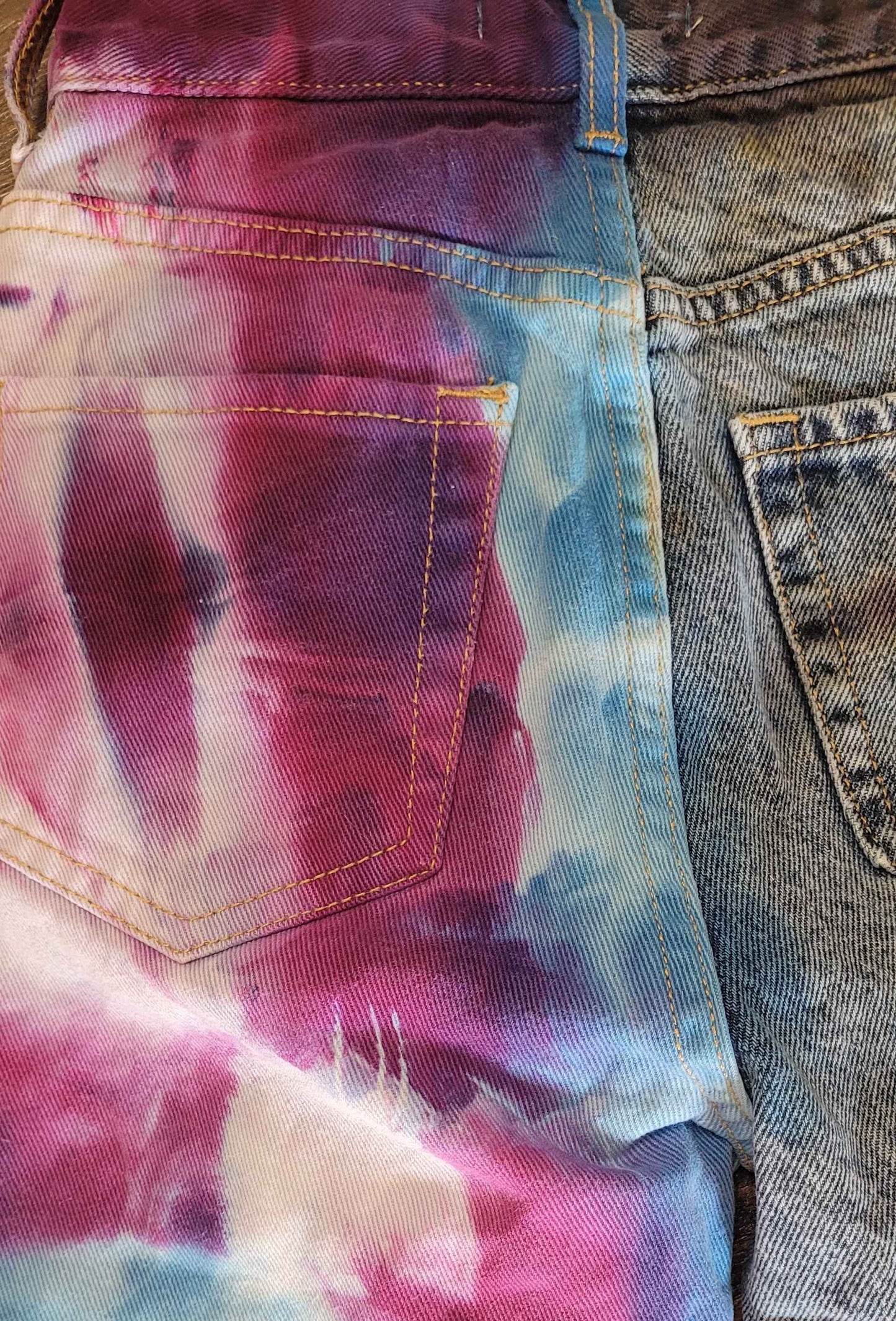 The Paradigm Shift Upcycled Denim Jeans – Adult, Ladies, Size 22