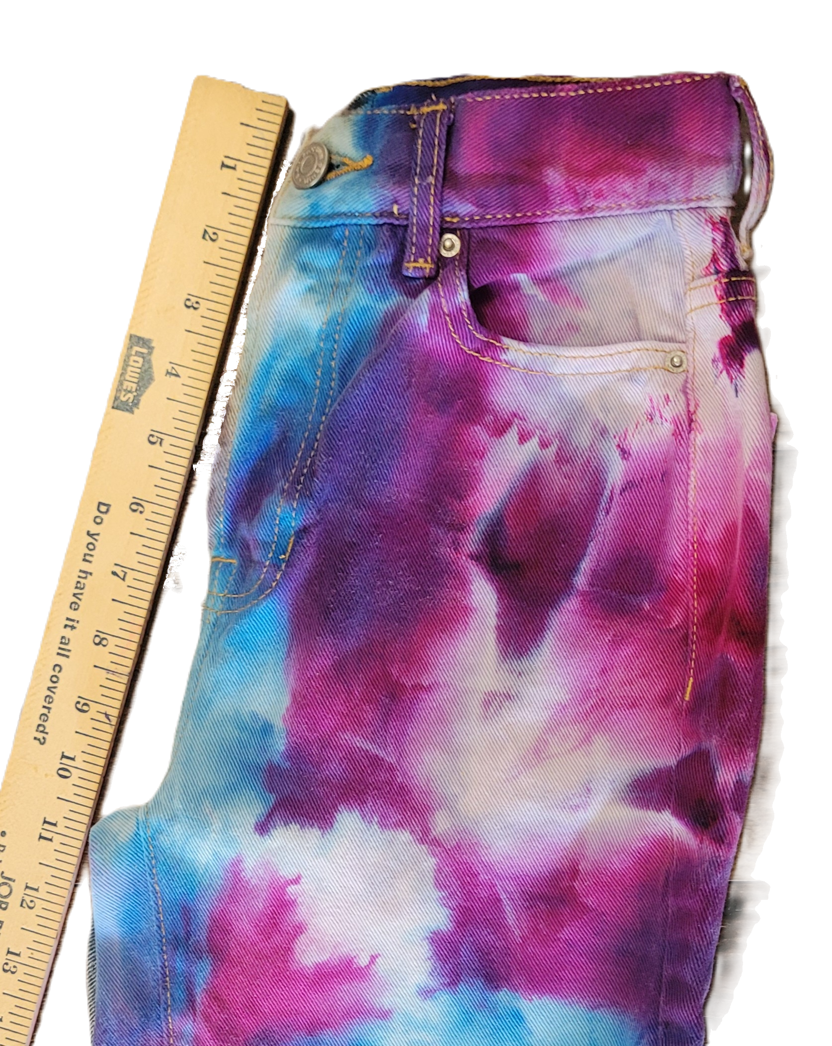 The Paradigm Shift Upcycled Denim Jeans – Adult, Ladies, Size 22
