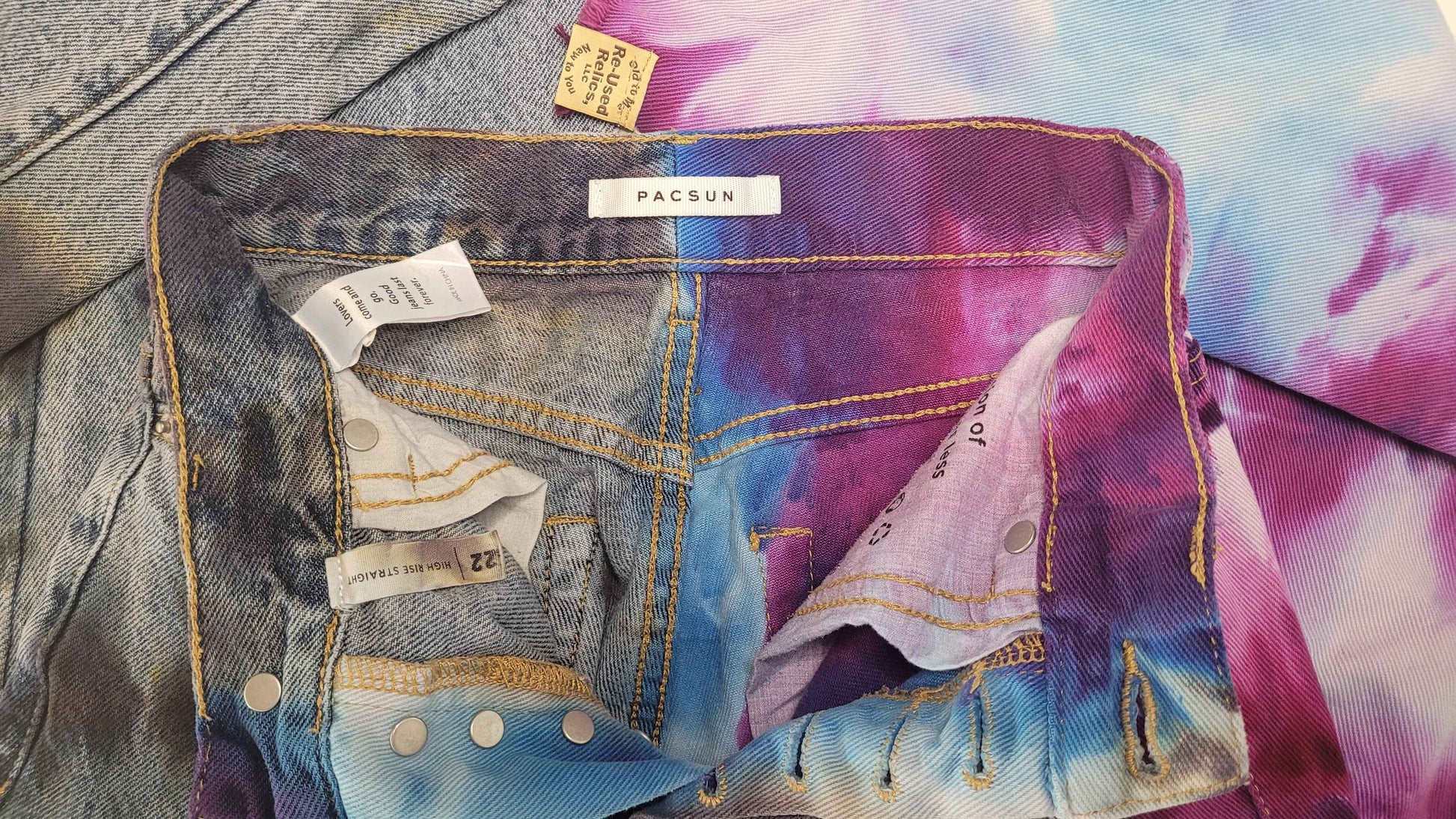 The Paradigm Shift Upcycled Denim Jeans – Adult, Ladies, Size 22